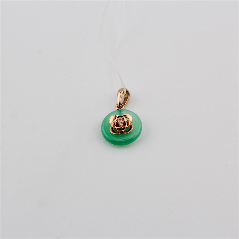 Подвеска золотая, 1,38 гр. - фото 52641