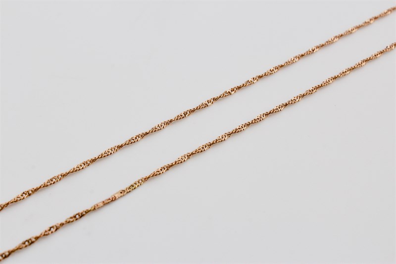 Цепь золотая, 2,04 гр., 50-размер - фото 52659