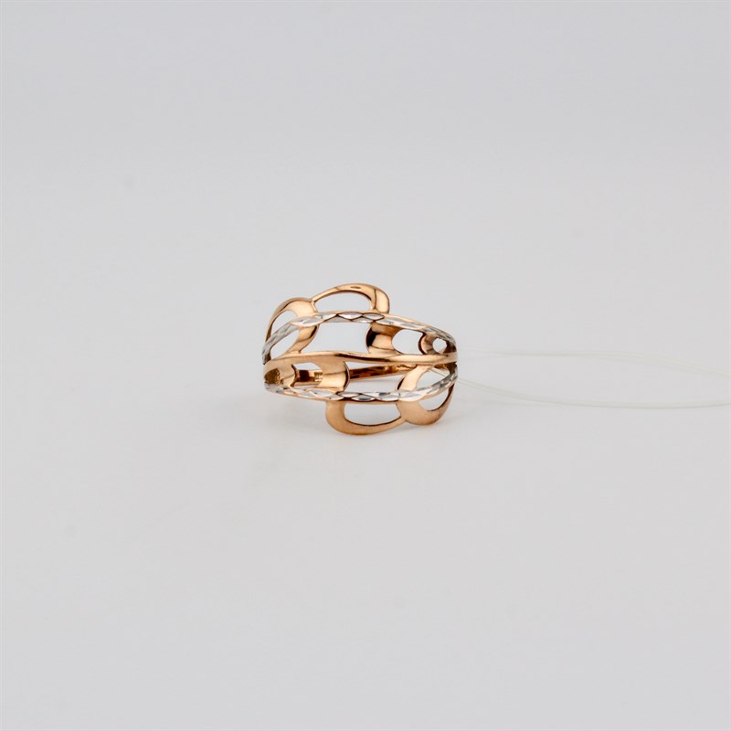 Кольцо золотое, 1,52 гр., 17-размер - фото 52761