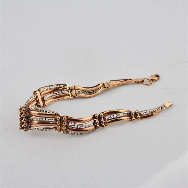 Браслет золотой, 7,29 гр., 18-размер - фото 52882