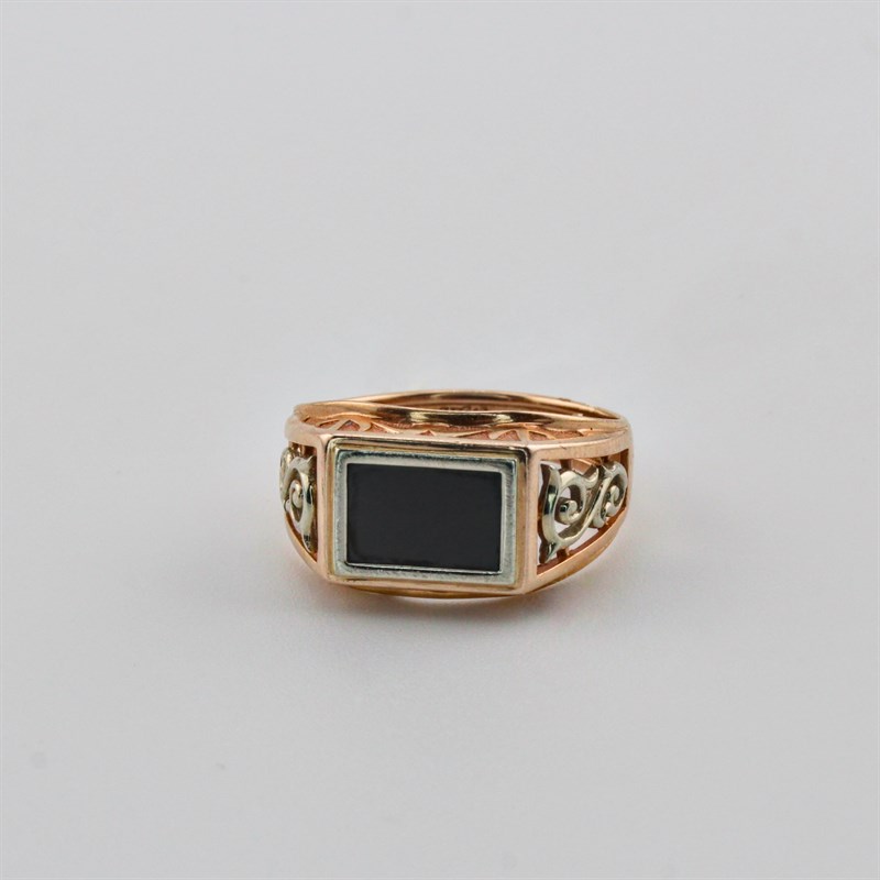 Кольцо золотое, 4,26 гр., 18-размер - фото 52908