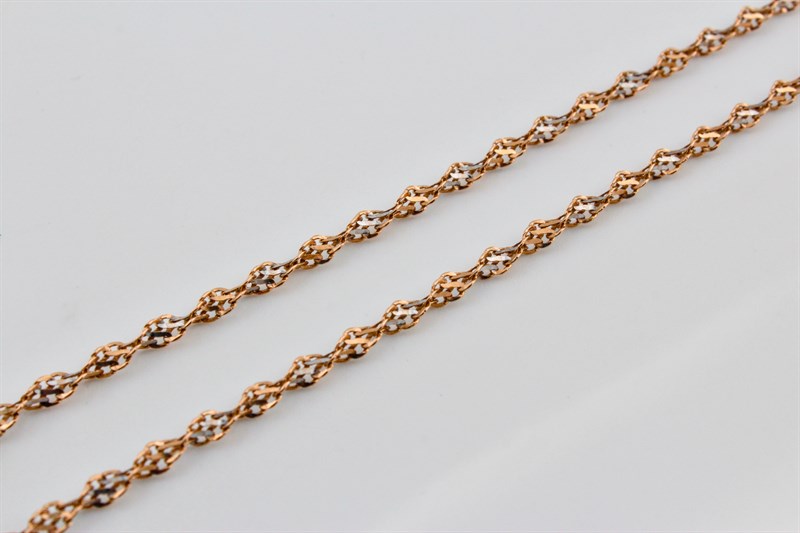 Цепь золотая, 5,05 гр., 55-размер - фото 53085