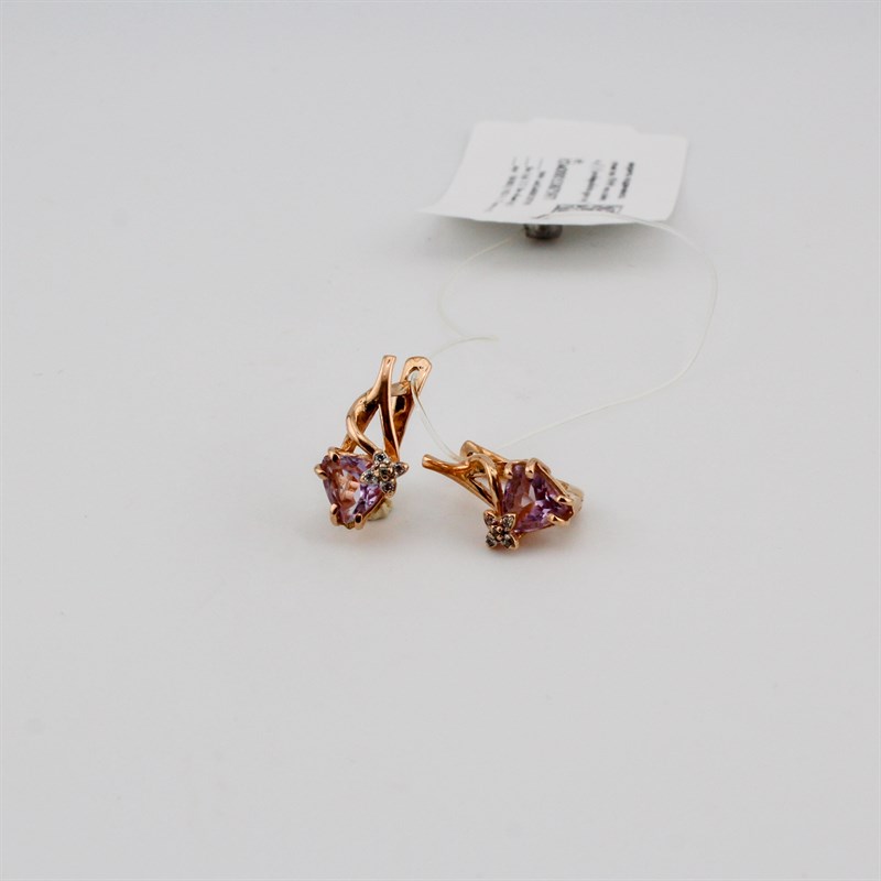 Серьги золотые, 3 гр. - фото 53235