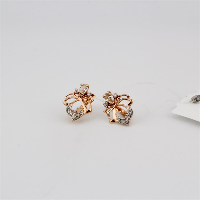 Серьги золотые, 4,6 гр. - фото 53293