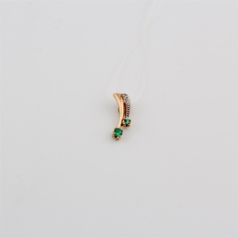 Подвеска золотая, 1,26 гр. - фото 53379