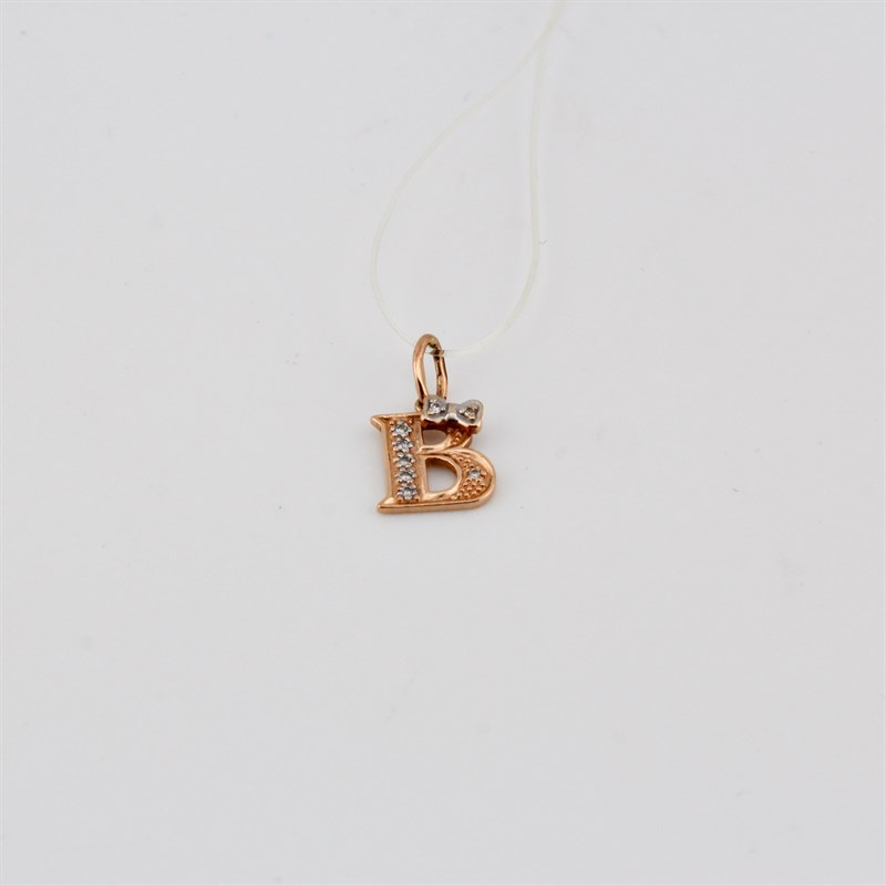 Подвеска золотая, 0,91 гр. - фото 53696