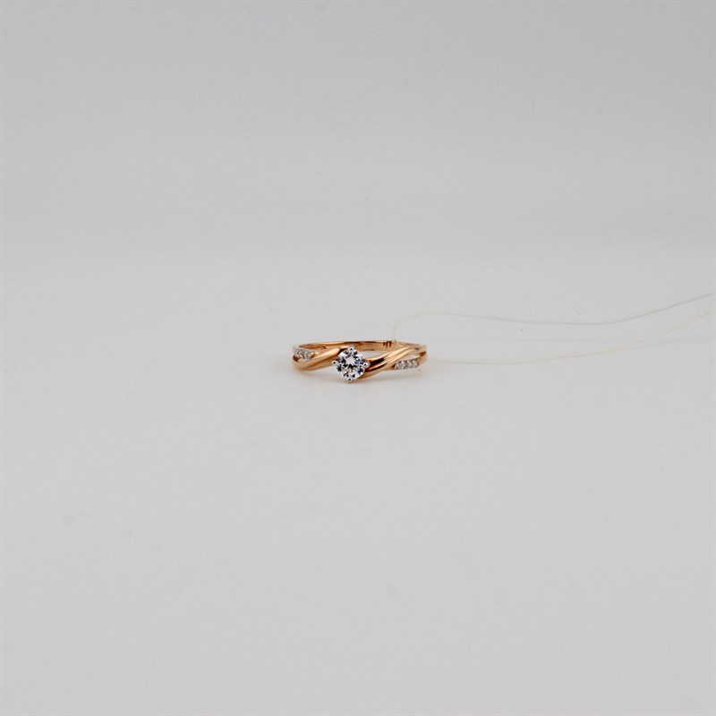 Кольцо золотое, 1,07 гр., 16-размер - фото 53814