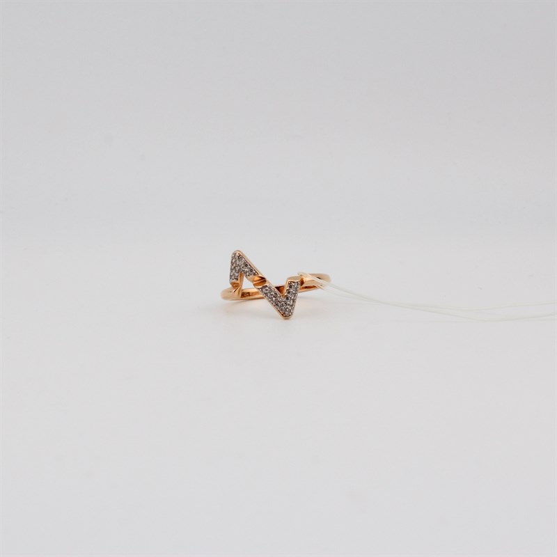 Кольцо золотое, 3,45 гр., 17-размер - фото 53847