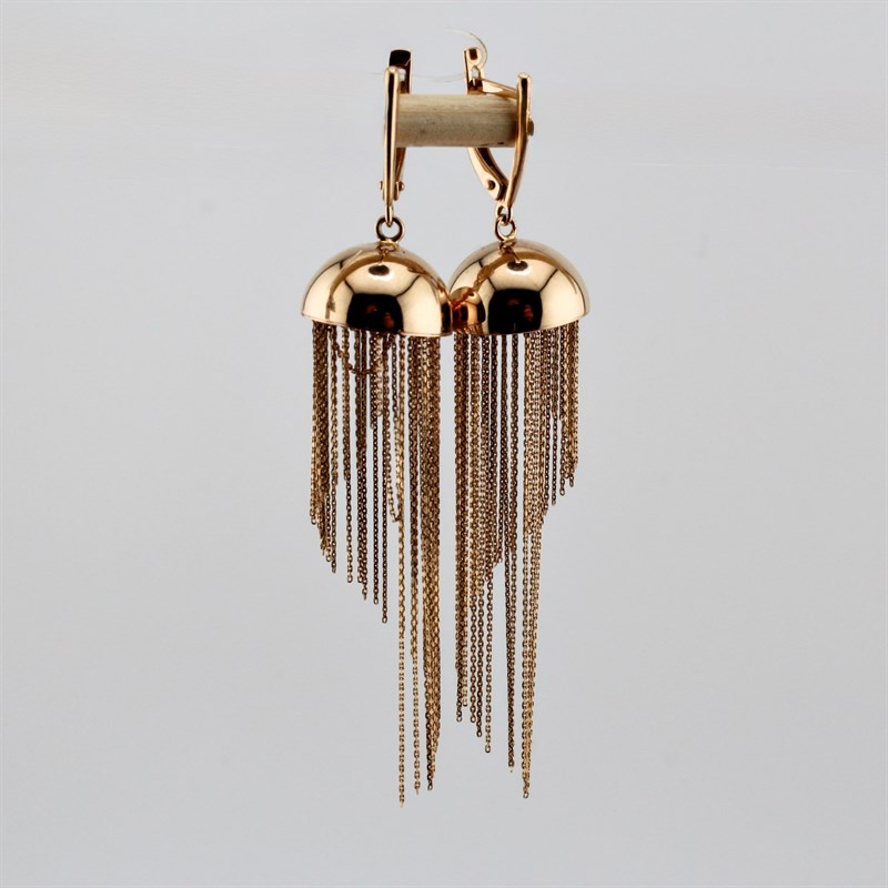 Серьги золотые, 6,8 гр. - фото 53864