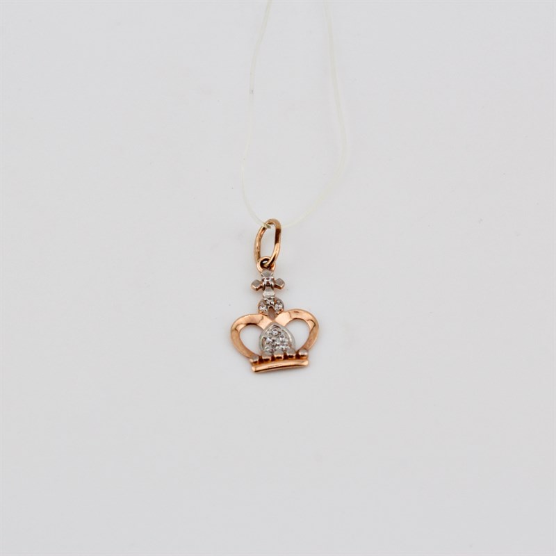 Подвеска золотая, 0,58 гр. - фото 53868