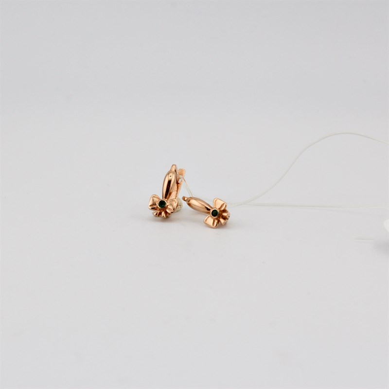 Серьги золотые, 1,41 гр. - фото 53907