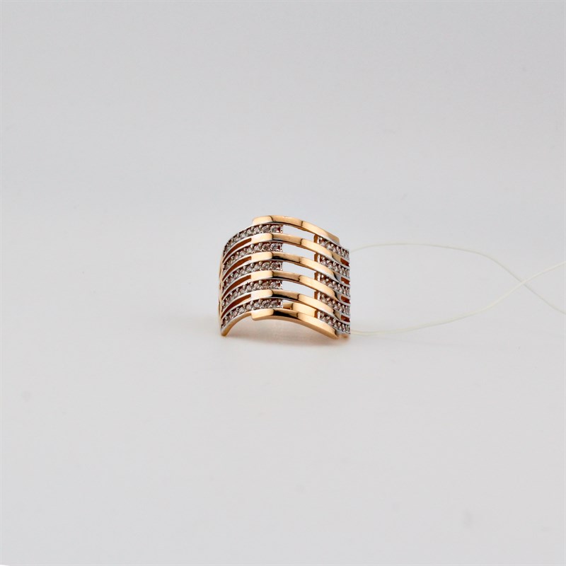 Кольцо золотое, 5,18 гр., 19-размер - фото 53914