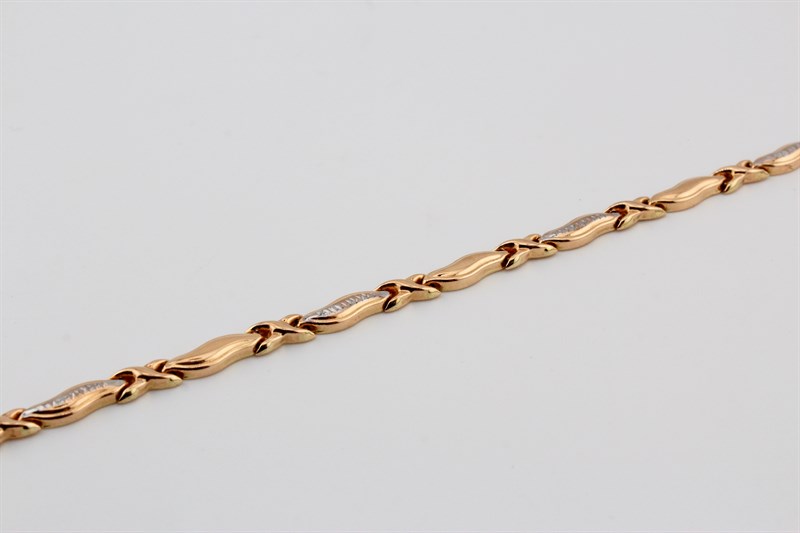 Браслет золотой, 5,99 гр., 21-размер - фото 53924