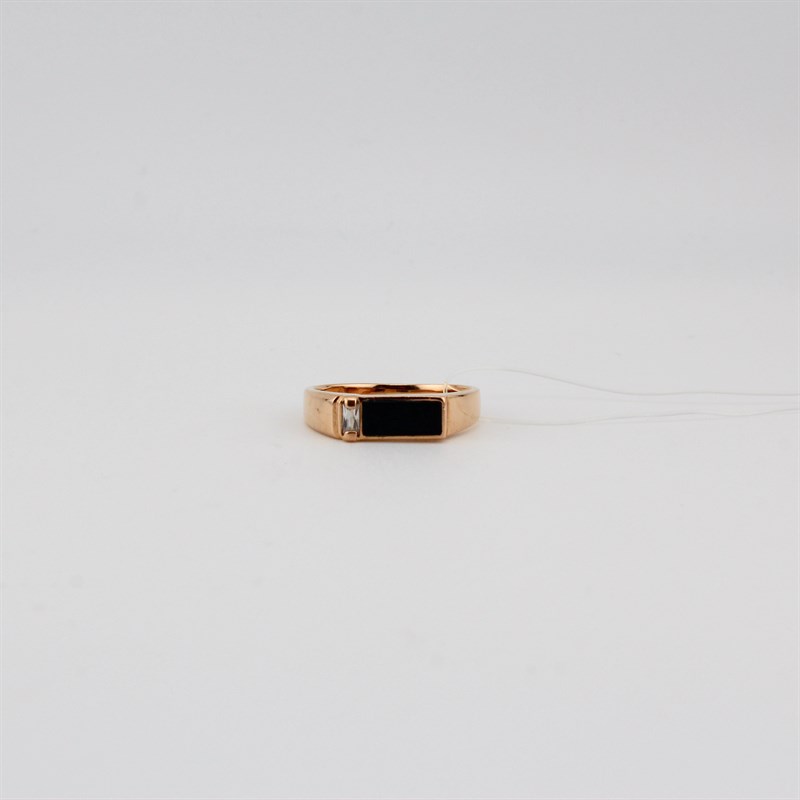 Кольцо золотое, 3,78 гр., 19-размер - фото 53968