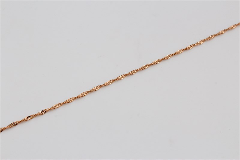 Цепь золотая, 2,33 гр., 45-размер - фото 53982