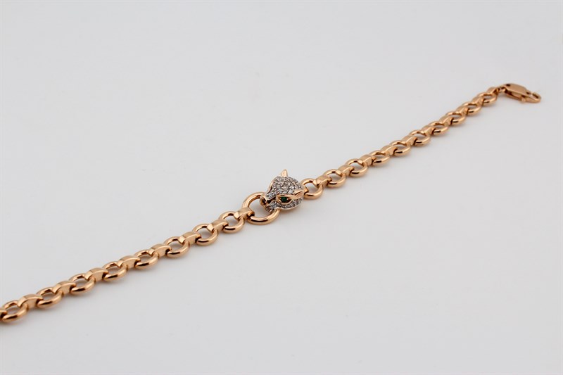 Браслет золотой, 8,09 гр., 18-размер - фото 54019