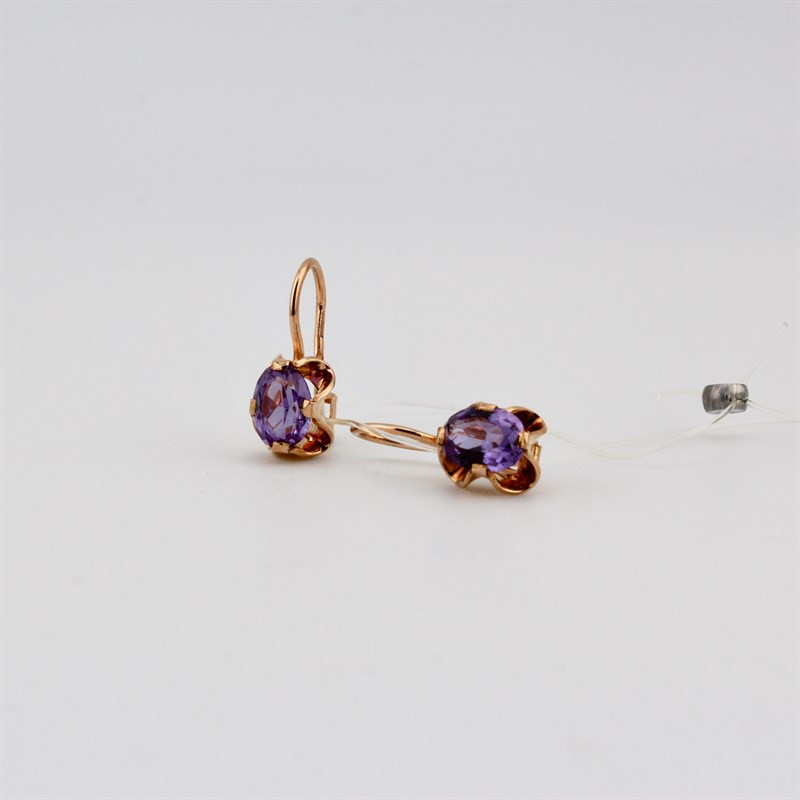 Серьги золотые, 3,01 гр. - фото 54023