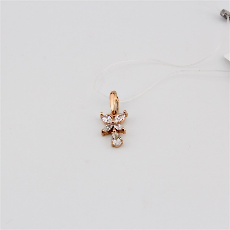 Подвеска золотая, 1,18 гр. - фото 54100