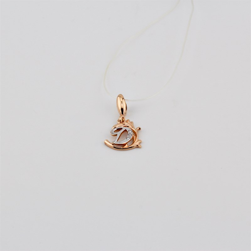 Подвеска золотая, 1,17 гр. - фото 54104