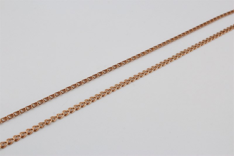 Цепь золотая, 3,7 гр., 45-размер - фото 54112