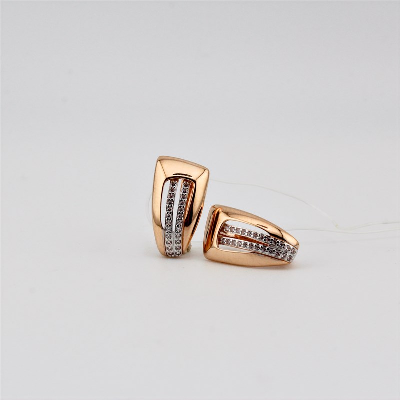 Серьги золотые, 3,53 гр. - фото 54121