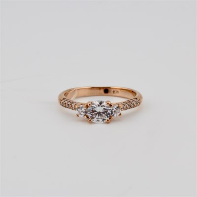 Кольцо золотое, 3,73 гр., 18-размер