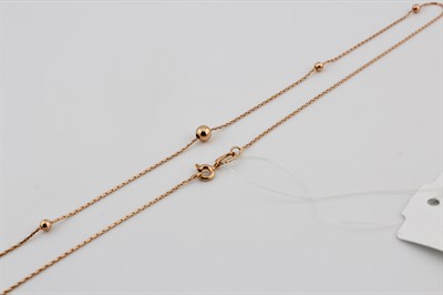 Цепь золотая, 2,75 гр., 45-размер