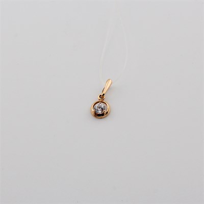 Подвеска золотая, 0,73 гр.