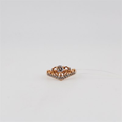 Кольцо золотое, 1,62 гр., 16-размер