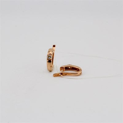 Серьги золотые, 2,66 гр.