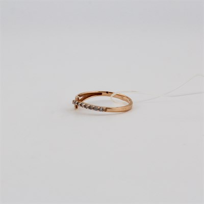 Кольцо золотое, 0,81 гр., 15,5-размер