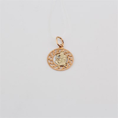 Подвеска золотая, 0,67 гр.