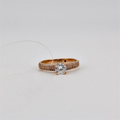 Кольцо золотое, 3,38 гр., 19-размер