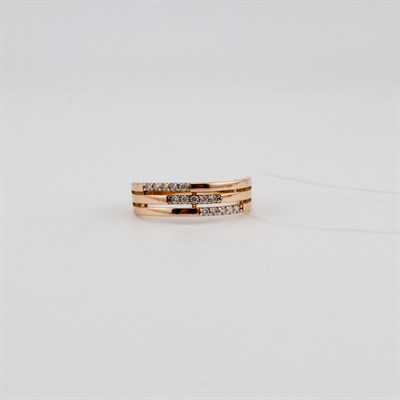 Кольцо золотое, 2,61 гр., 19,5-размер