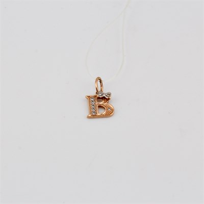 Подвеска золотая, 0,91 гр.