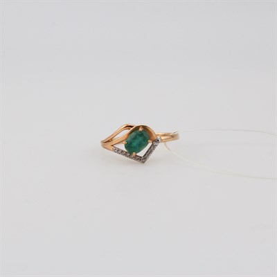 Кольцо золотое, 1,62 гр., 19,5-размер