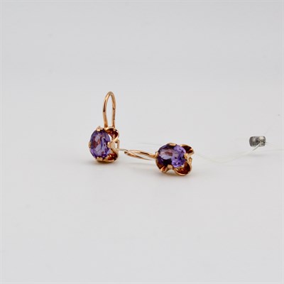 Серьги золотые, 3,01 гр.