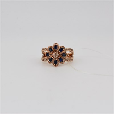 Кольцо золотое, 5,52 гр., 17,5-размер