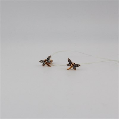 Серьги золотые, 1 гр.