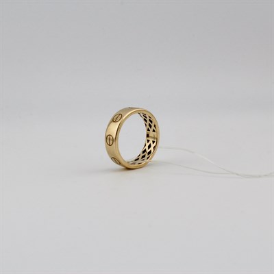 Кольцо золотое, 2,67 гр., 18-размер